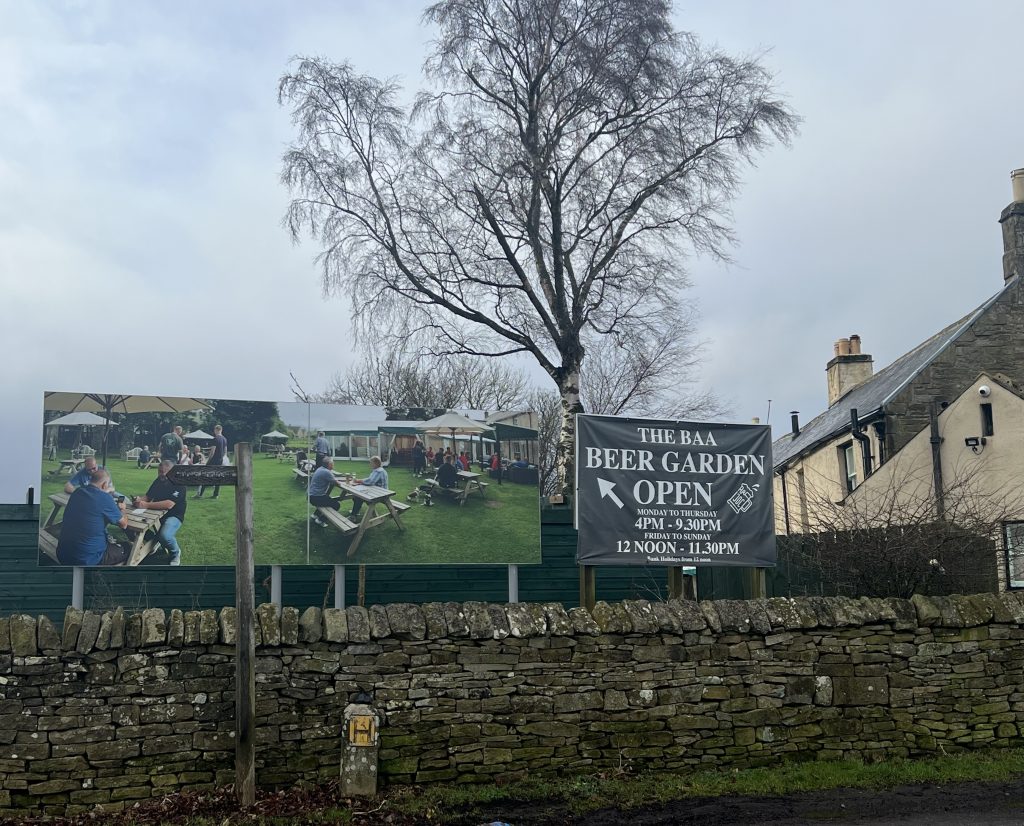 Unique country pubs with a garden