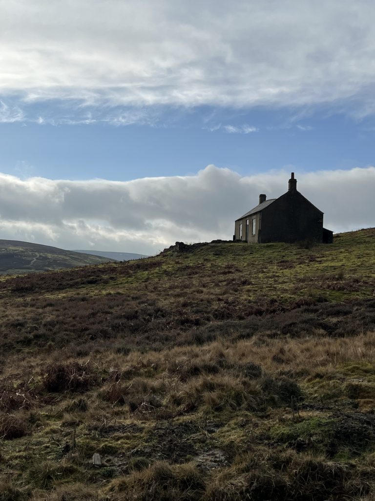 Remote building on Edmundbyers Common