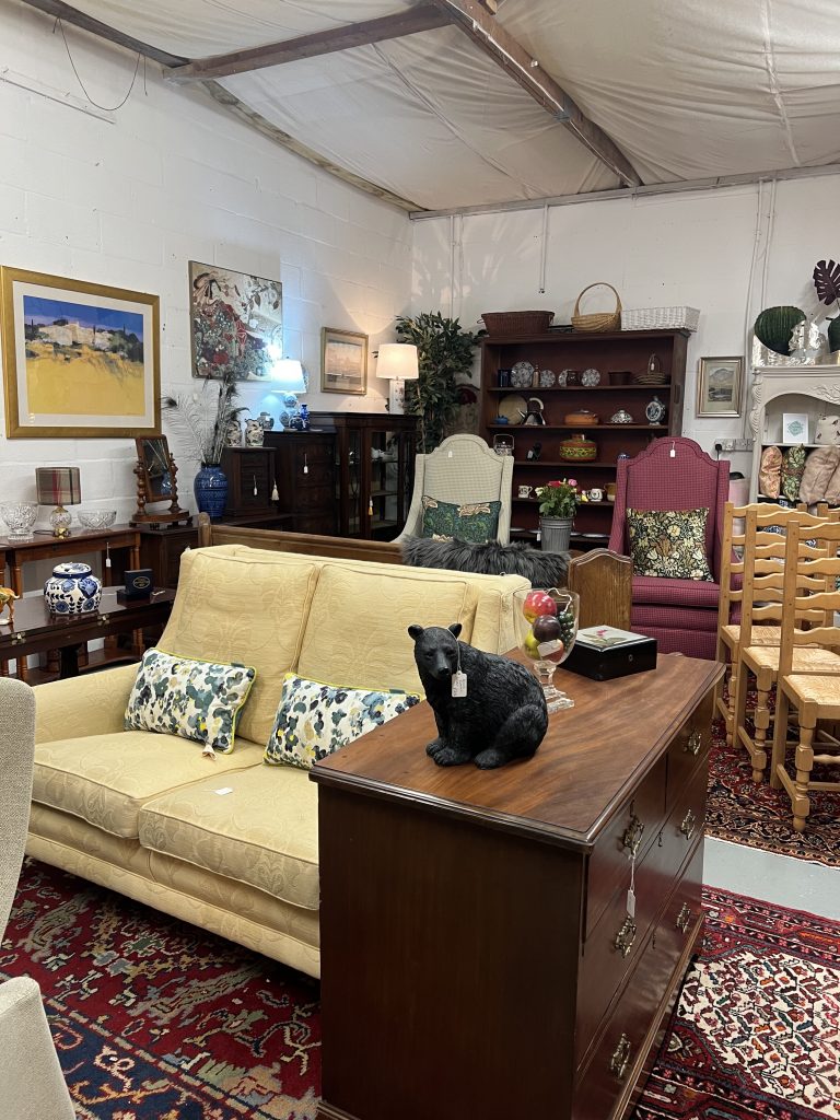 Interior of The Vintage Hub in Hexham