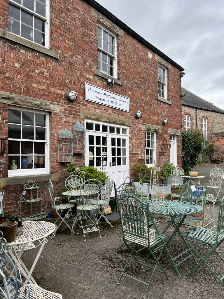 Exterior of Antique Shop in Corbridge