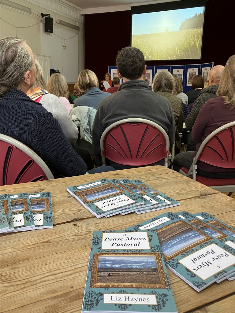 A Pease Myers Pastoral copies on a table ready for sale